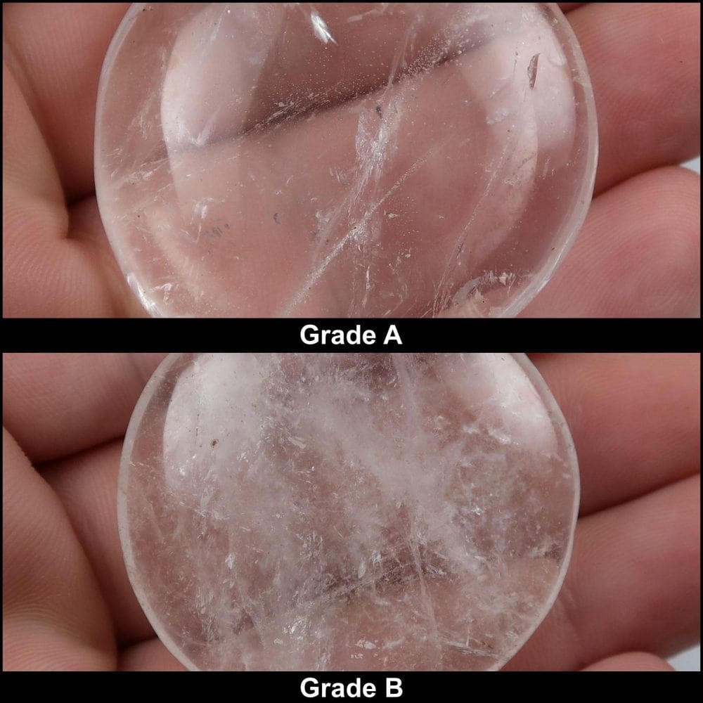 quartz palmstones (clear)