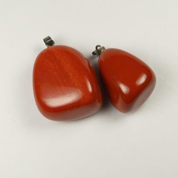 jasper pendants (red)