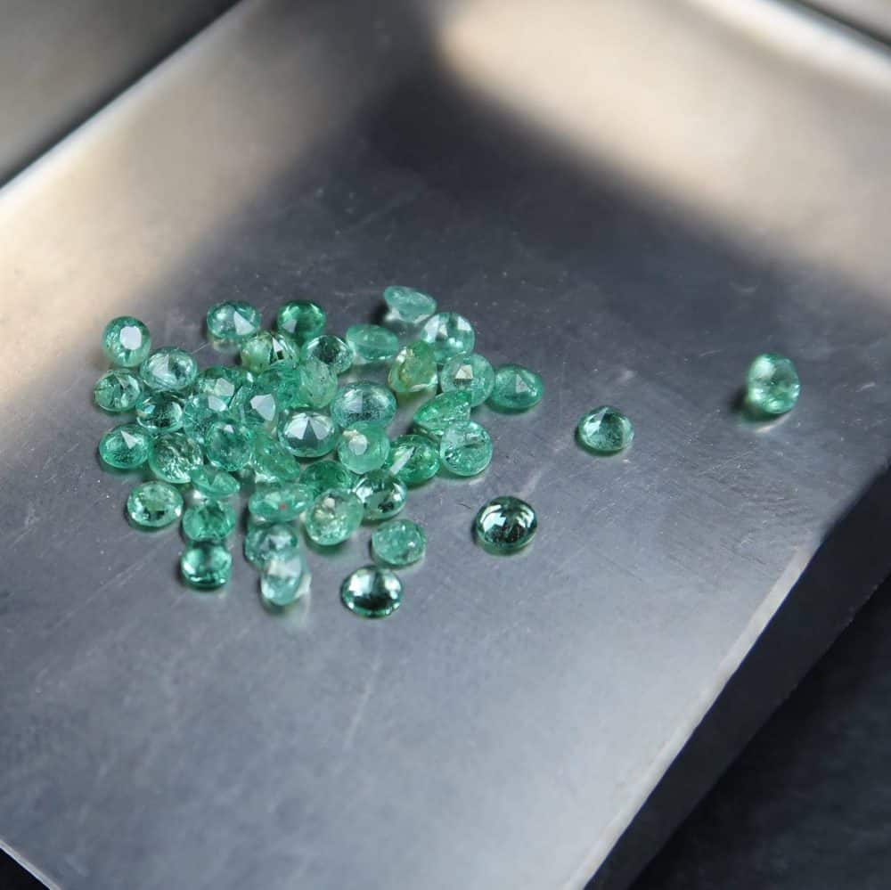 faceted emeralds for jewellery making 2