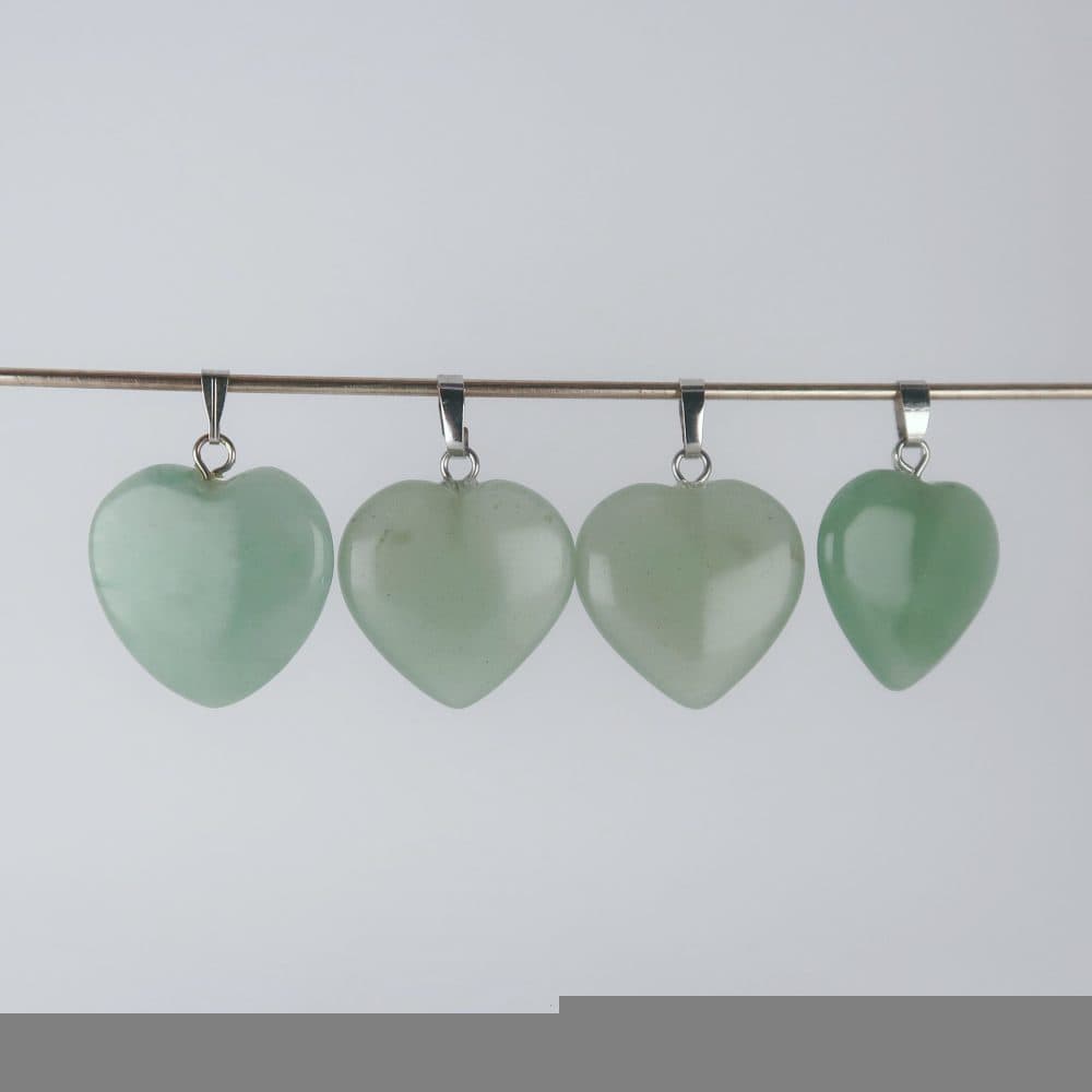 aventurine pendants (green)