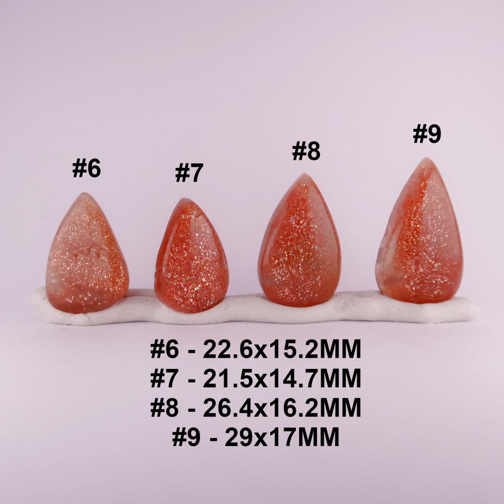 sunstone cabochons