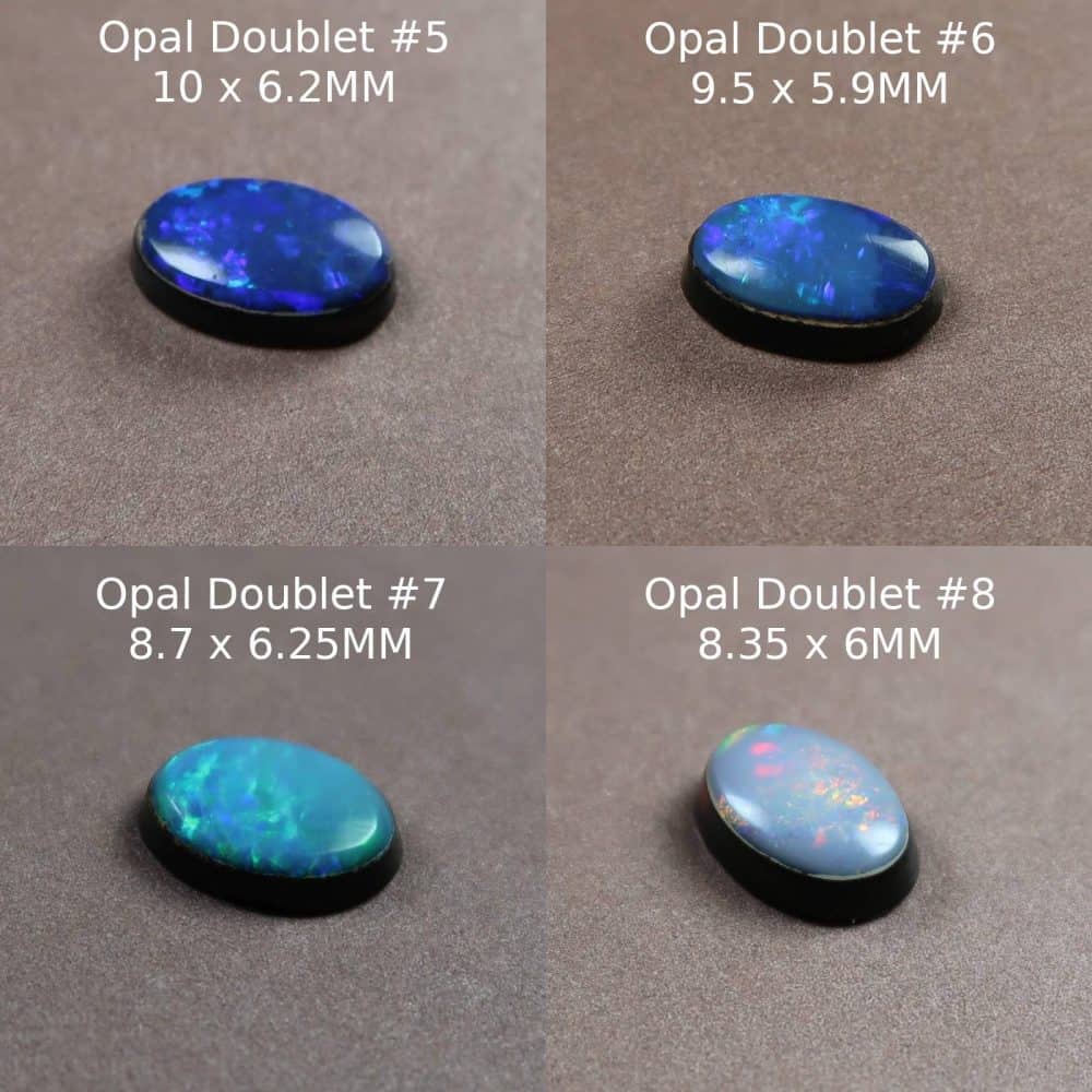 Opal Doublet Cabochons