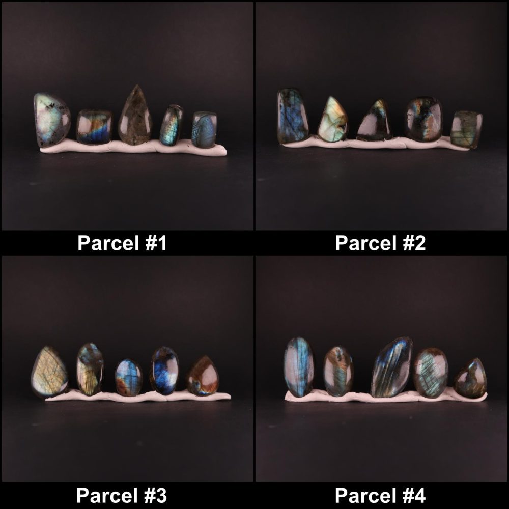 labradorite cabochons (parcels)