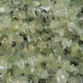 epidote in prehnite chip bead strands for jewellery making 3