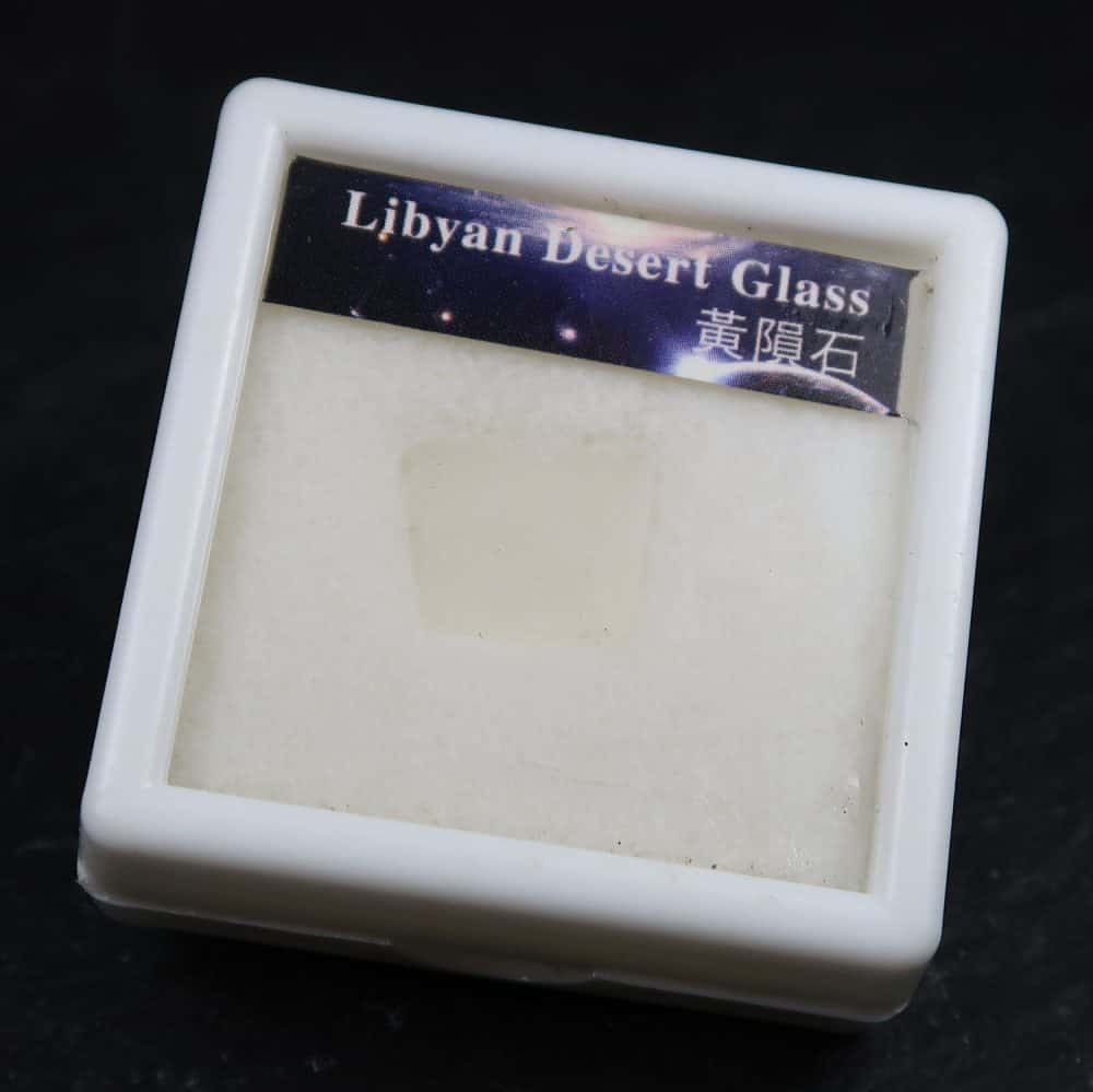 libyan desert glass tektite slice 2