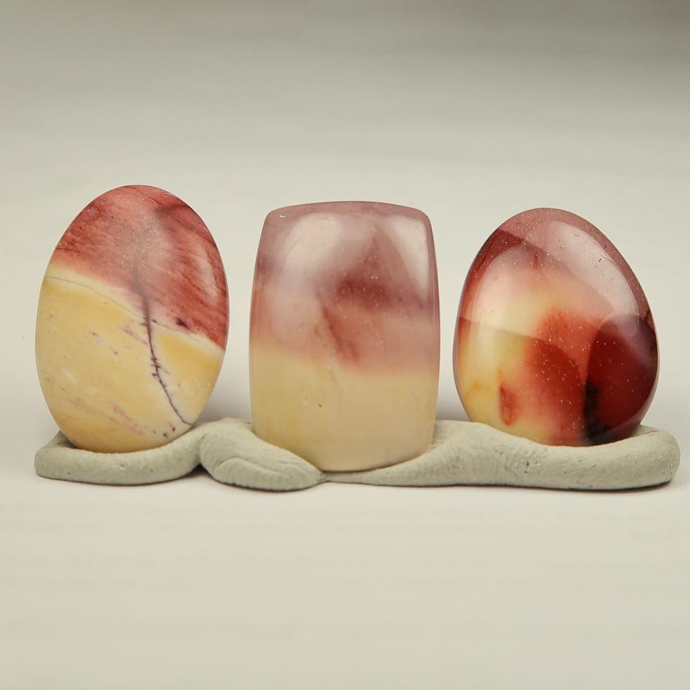 mookaite cabochons
