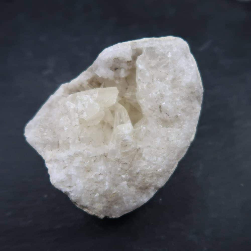 Quartz and Calcite Geode specimens