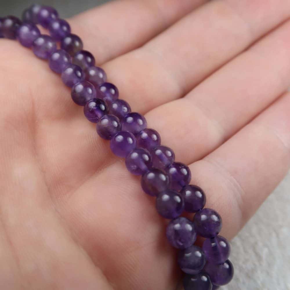 Amethyst Bead Strands For Jewellery Making (1)