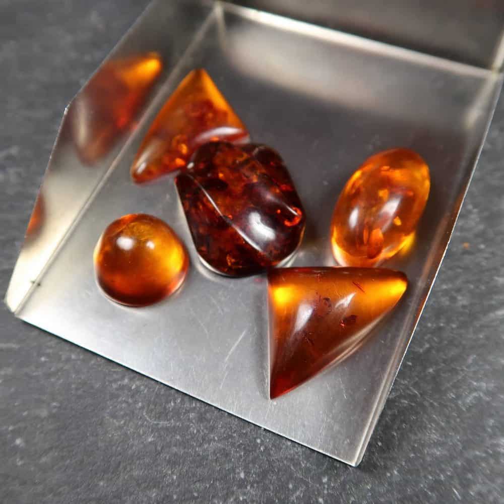 Baltic Amber Cabochons For Jewellery Makers (19)