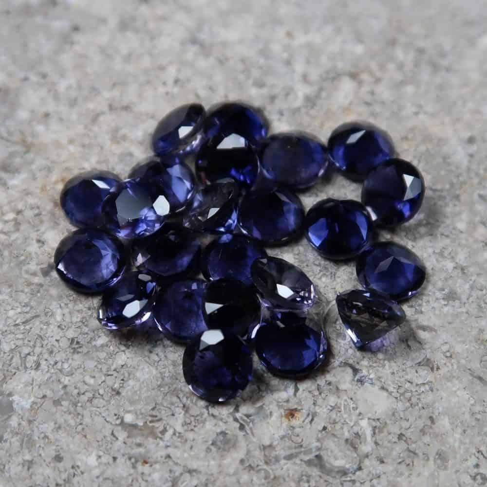 Faceted Iolite For Jewellery Making (4)