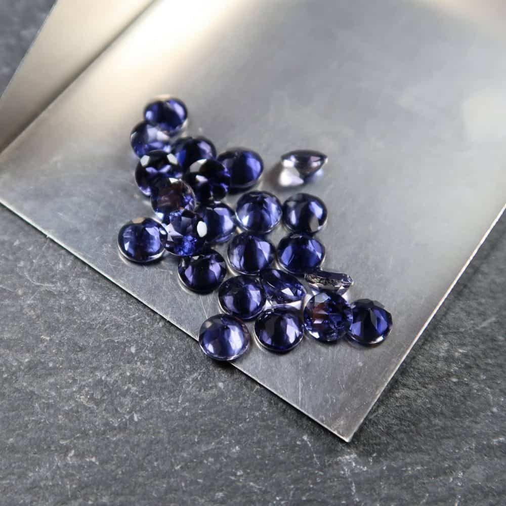 Faceted Iolite For Jewellery Making (5)