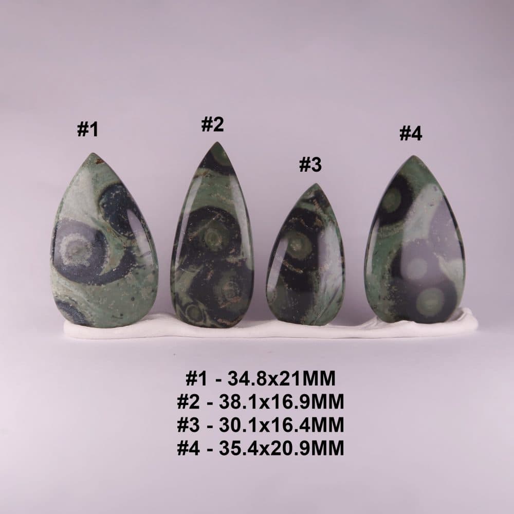 rhyolite cabochons (kambaba)