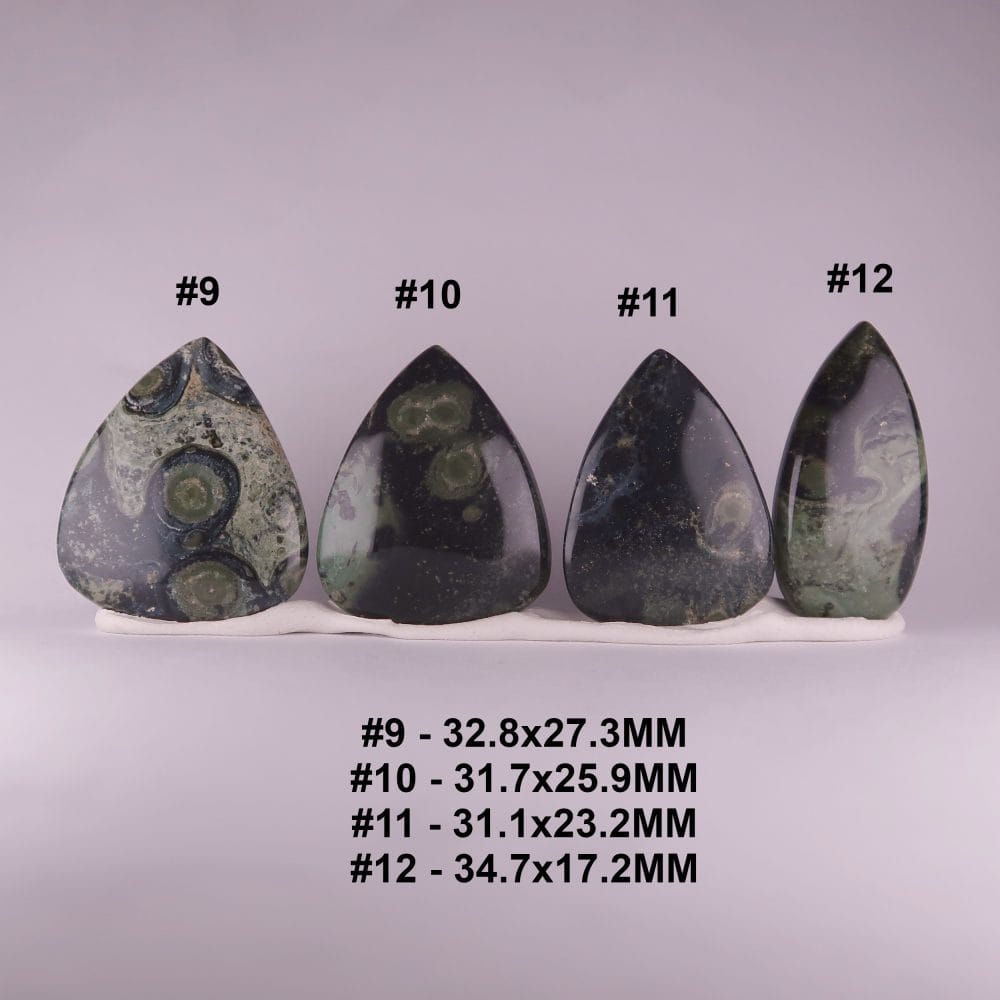 rhyolite cabochons (kambaba)