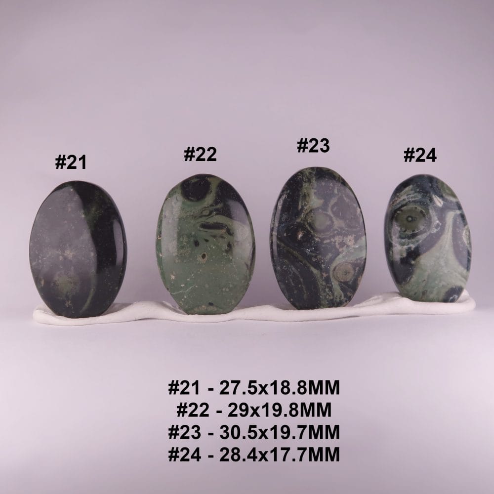 rhyolite cabochons (kambaba)