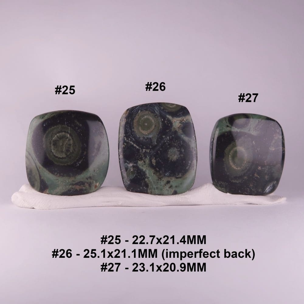 rhyolite cabochons (kambaba)