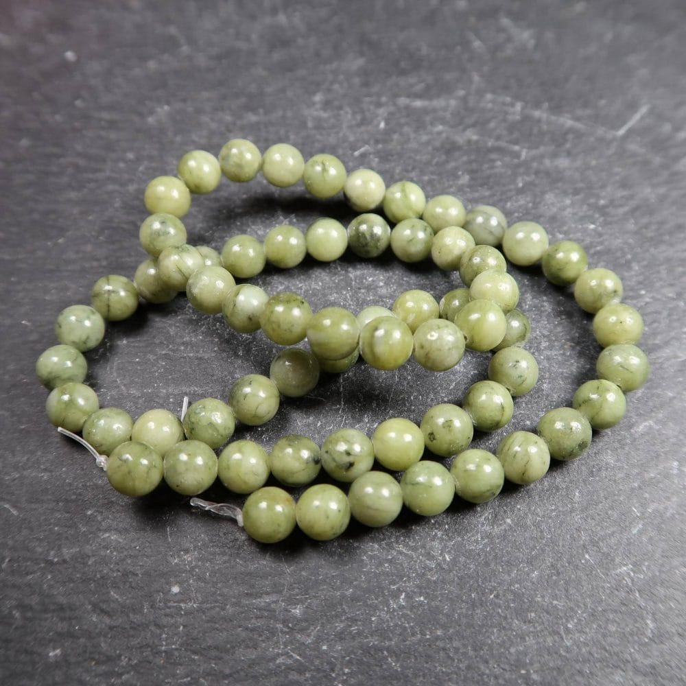Nephrite Jade Beads For Jewellery Making (2)