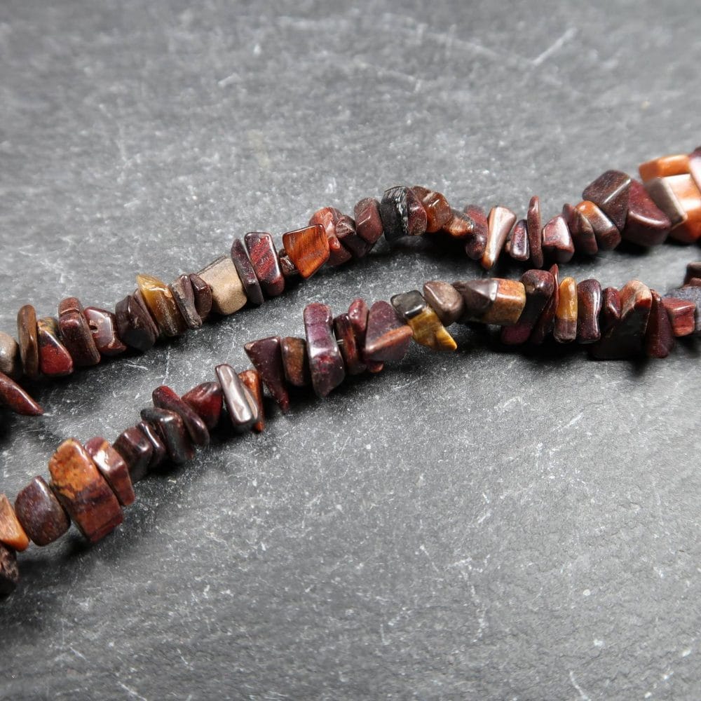 Red Tigers Eye Bead Strands For Jewellery Making (1)