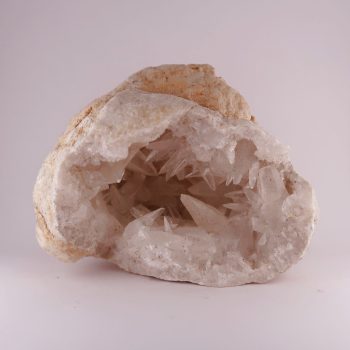 quartz with calcite geodes from morocco