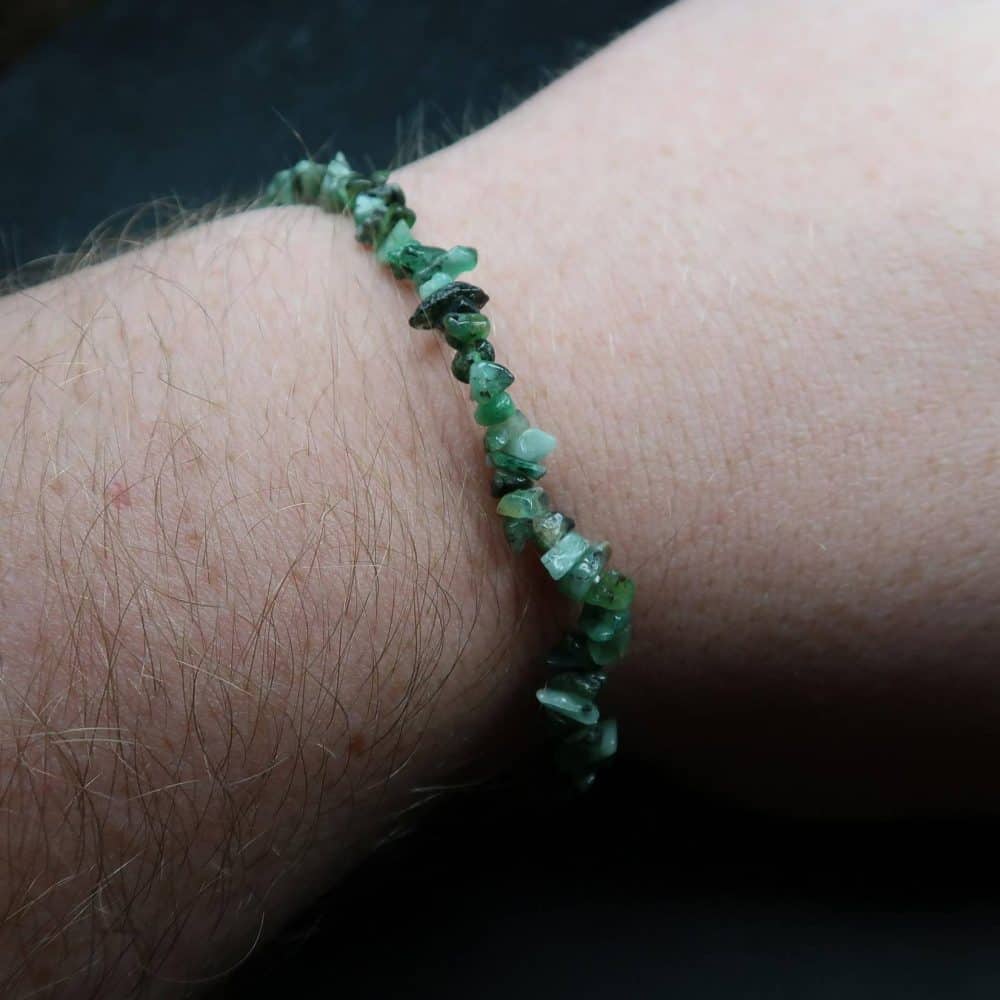 Emerald Chip Bracelets (1)