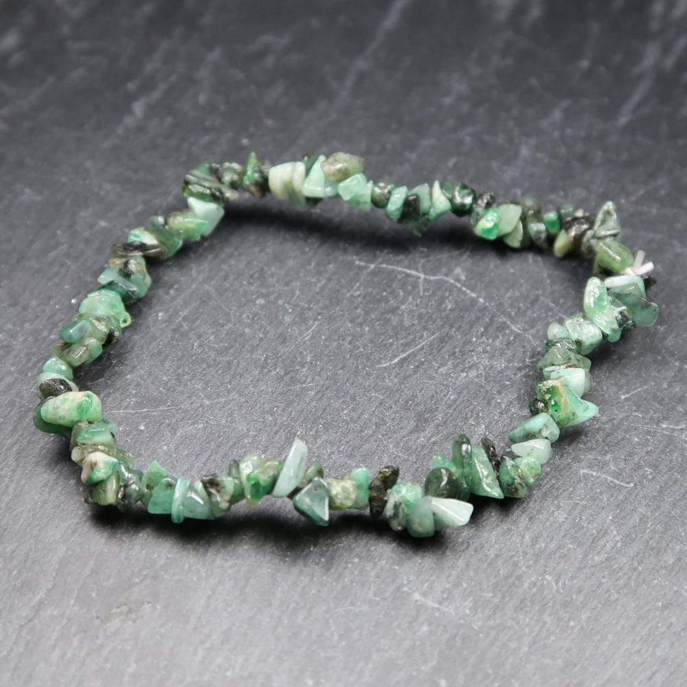 Emerald Chip Bracelets (2)