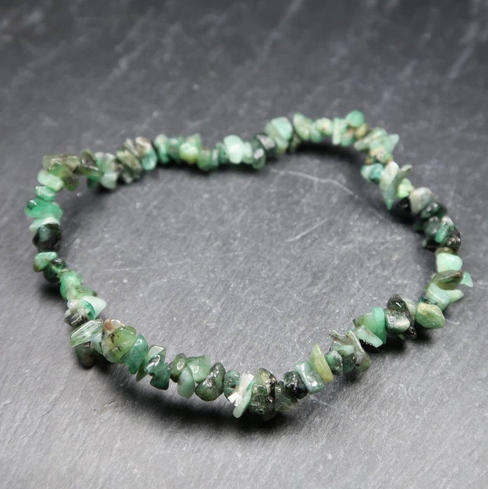 Emerald Chip Bracelets (3)