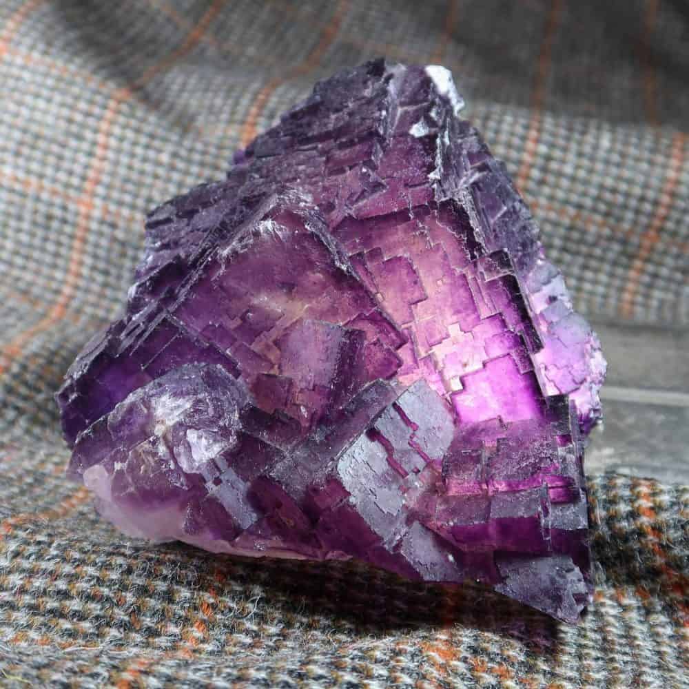 Purple Fluorite, Cave In Rock Illinois Mineral Specimen (1)