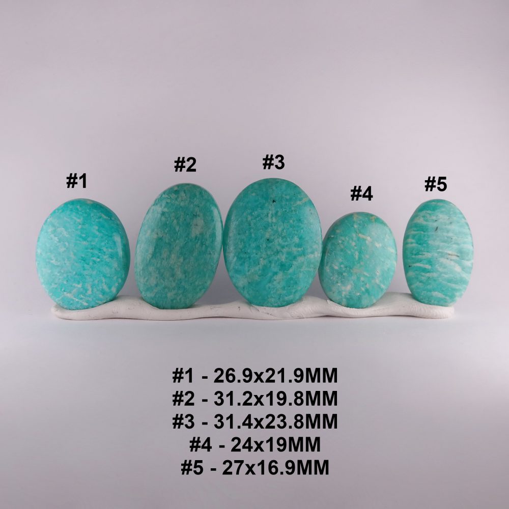 amazonite cabochons (freeforms)