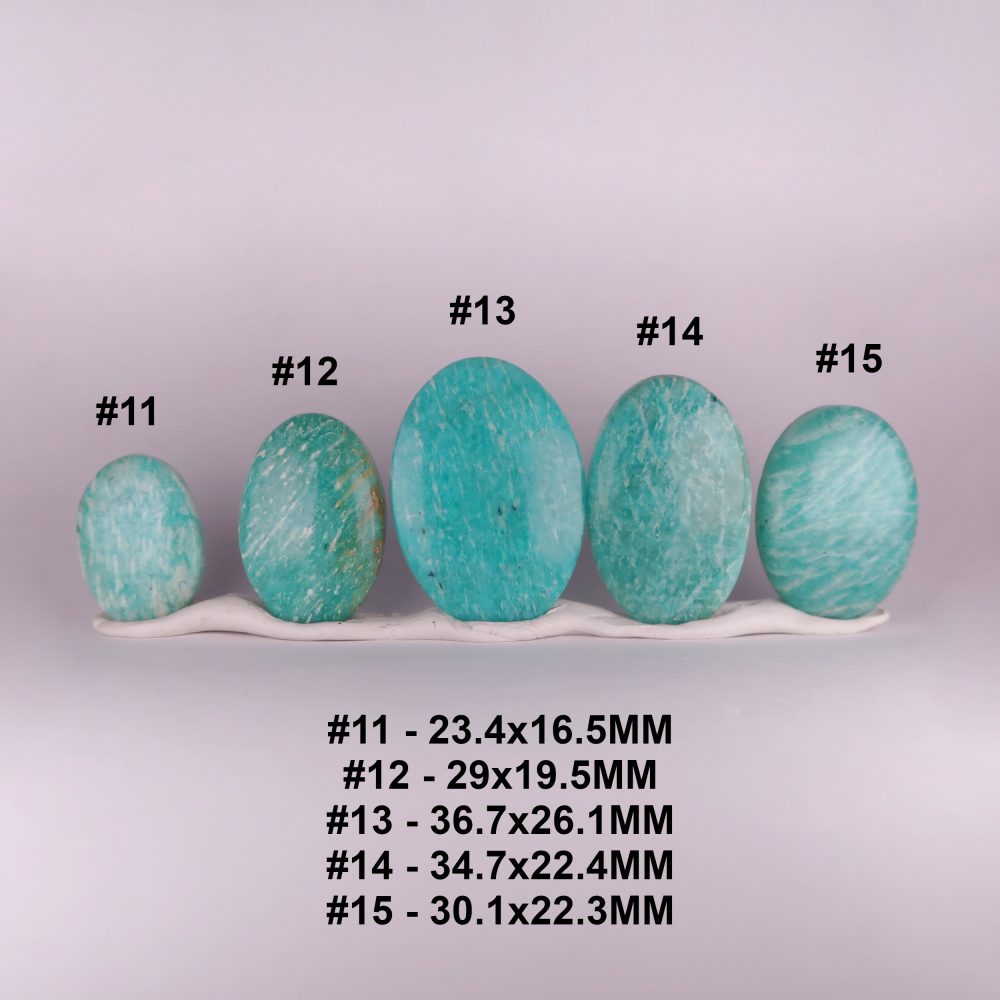 amazonite cabochons (freeforms)