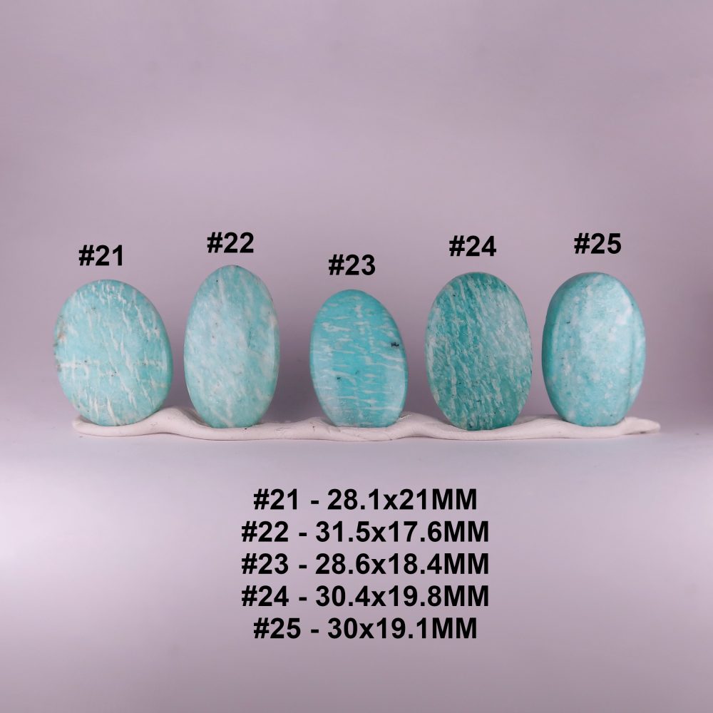 amazonite cabochons (freeforms)