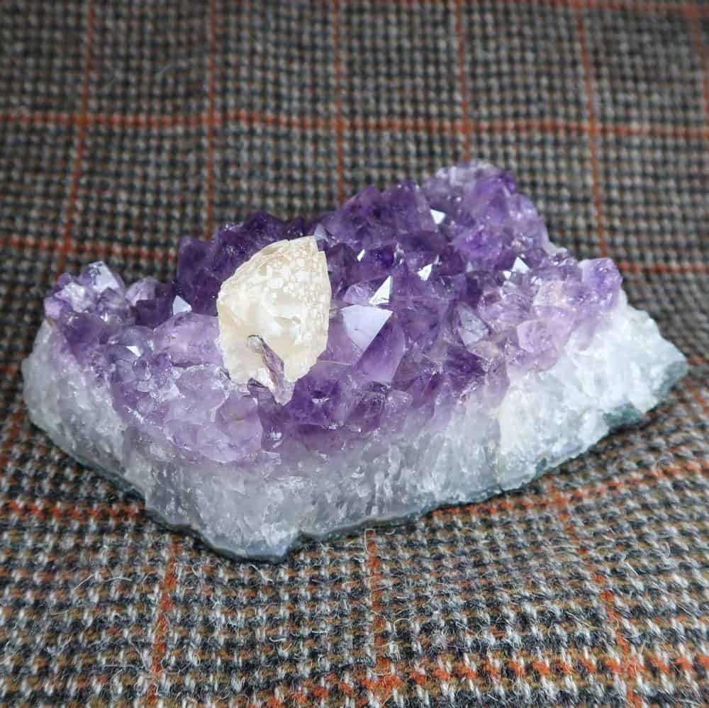 Amethyst With Calcite (2)