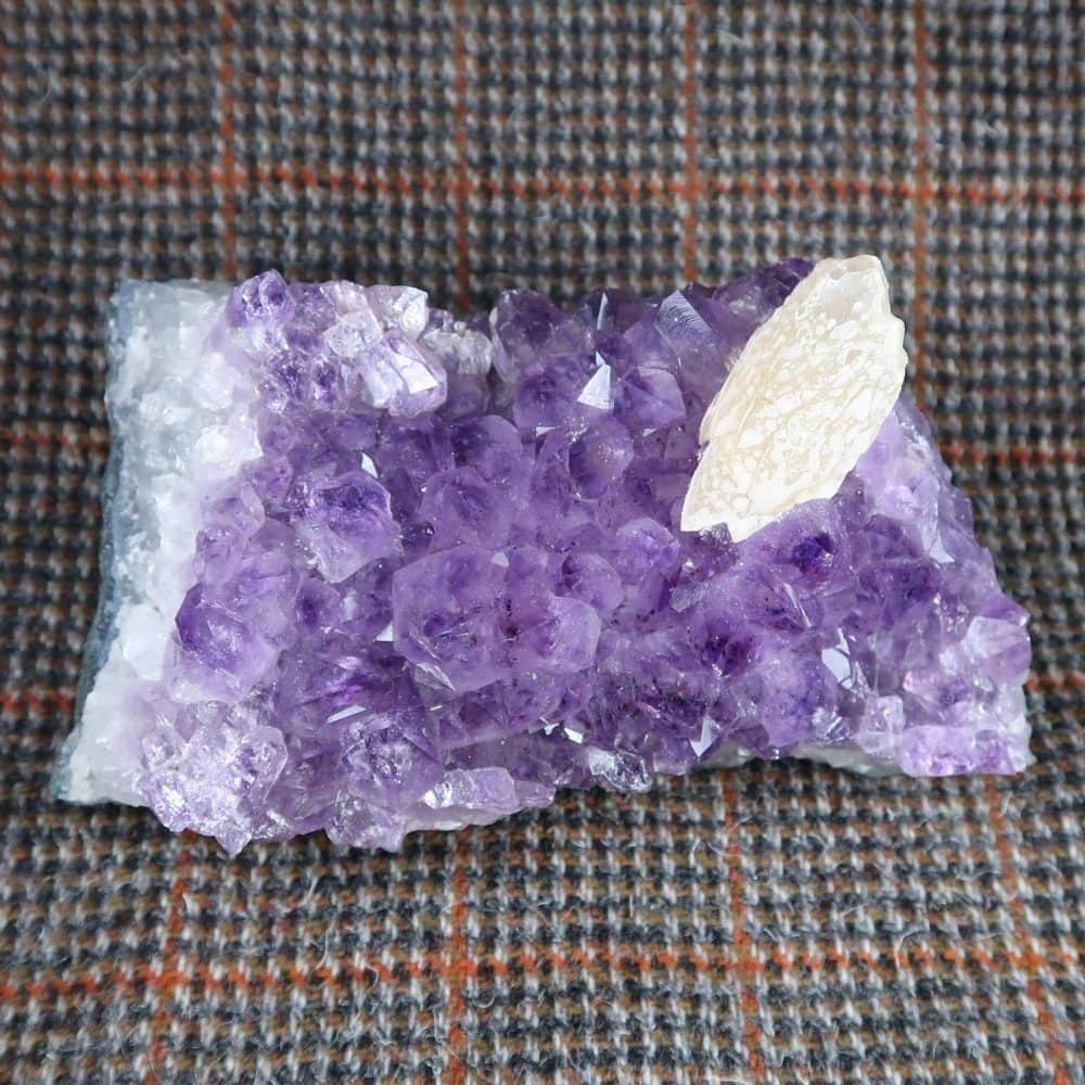 Amethyst With Calcite (3)