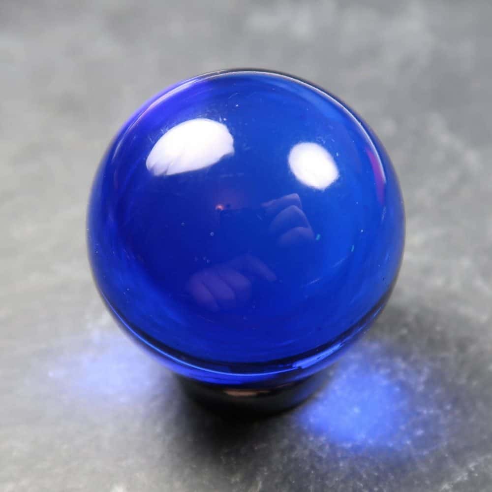 Blue Glass Ball