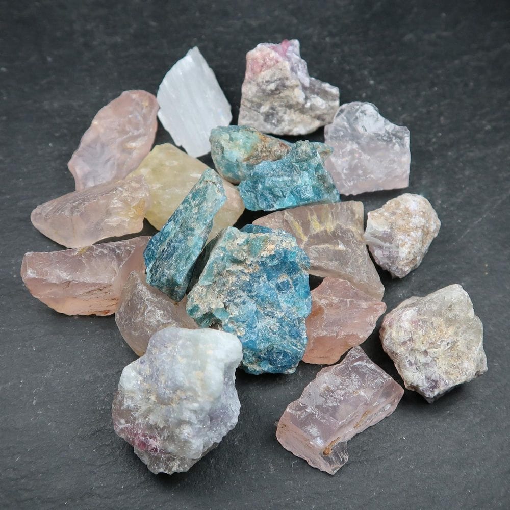 assorted mixed rough for lapidary 2