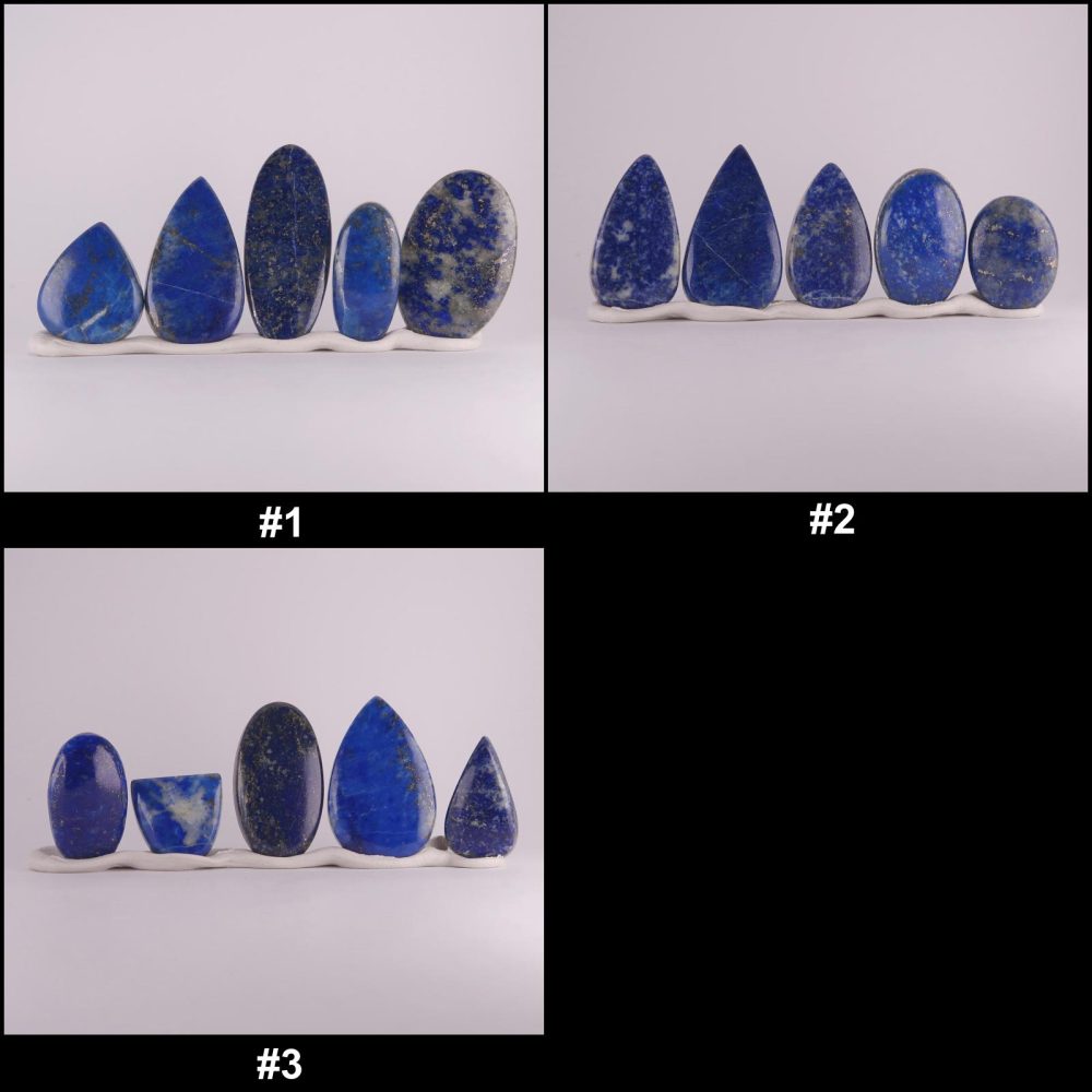 lapis lazuli cabochons (parcels)