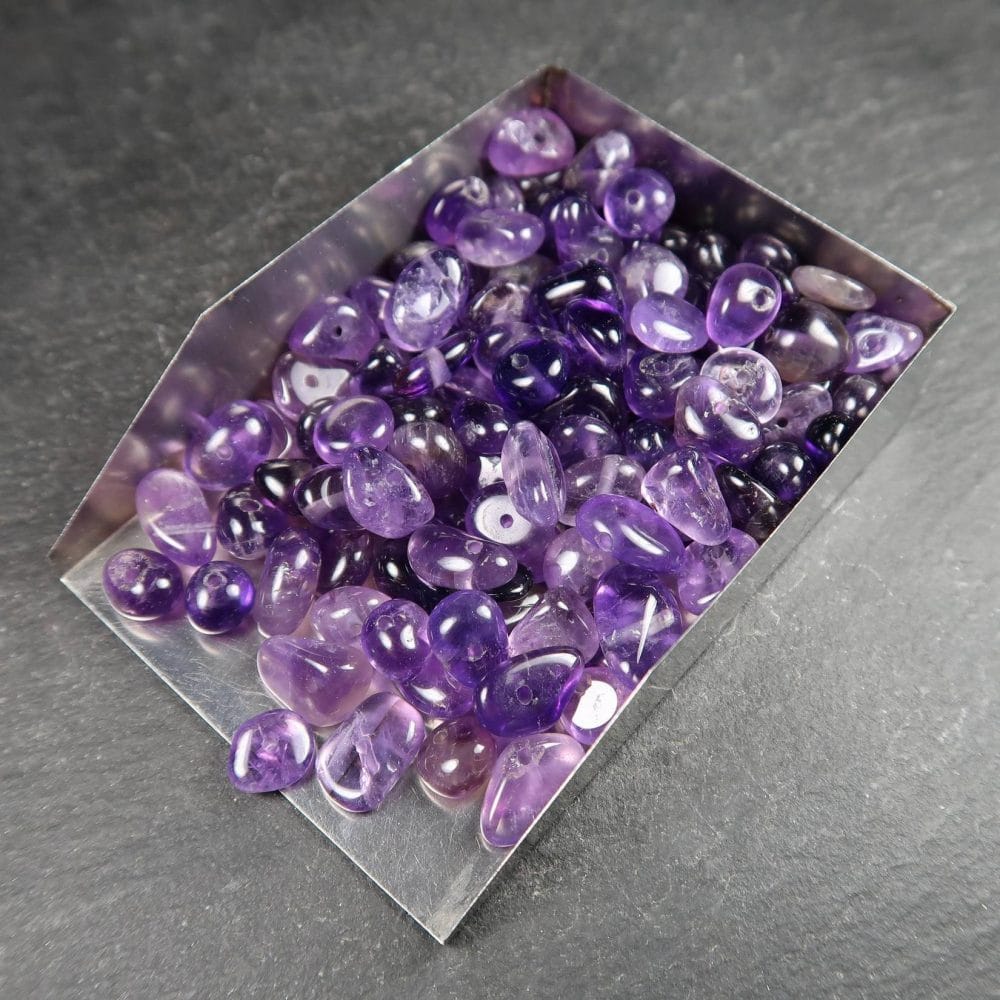 amethyst bead mix for jewellery making