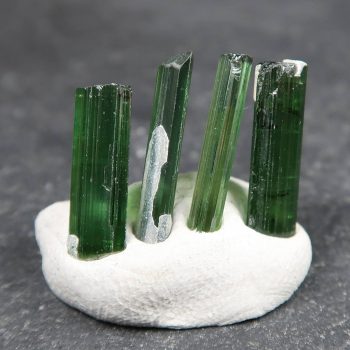 green tourmaline mineral specimens 2