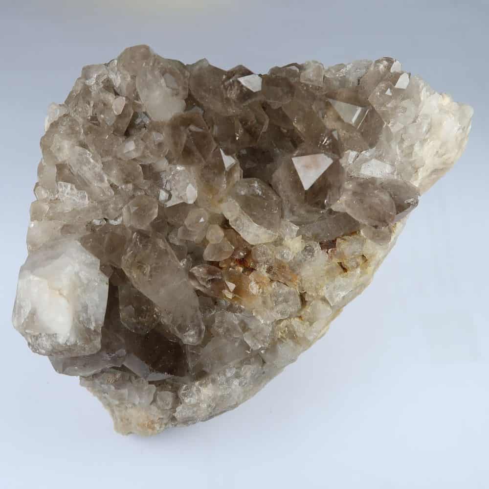 smoky quartz druzy crystal clusters 7