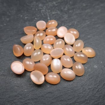 peach moonstone cabochons for jewelllery making 4