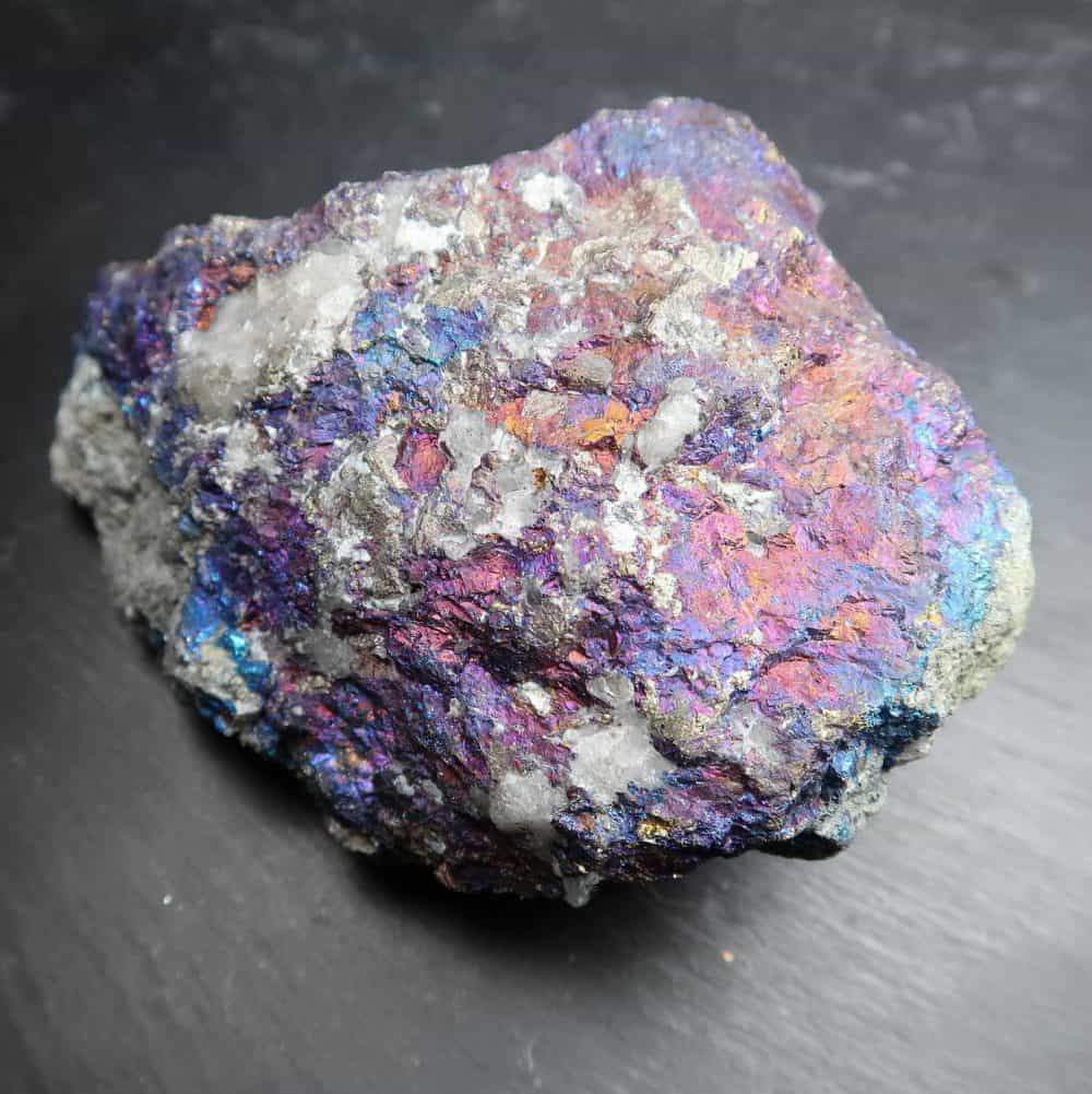 peacock ore mineral specimens acid washed chalcopyrite 3