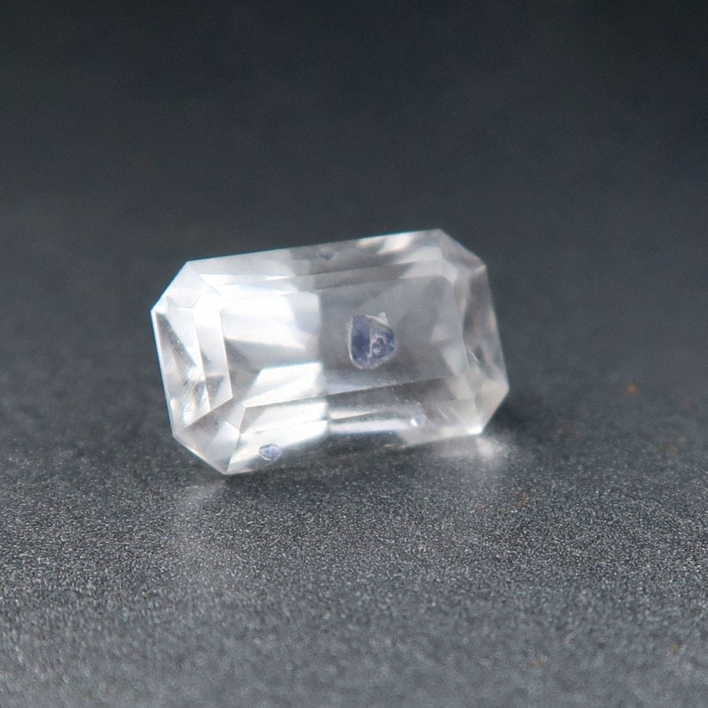 faceted fluorite in quartz for jewellery making 2