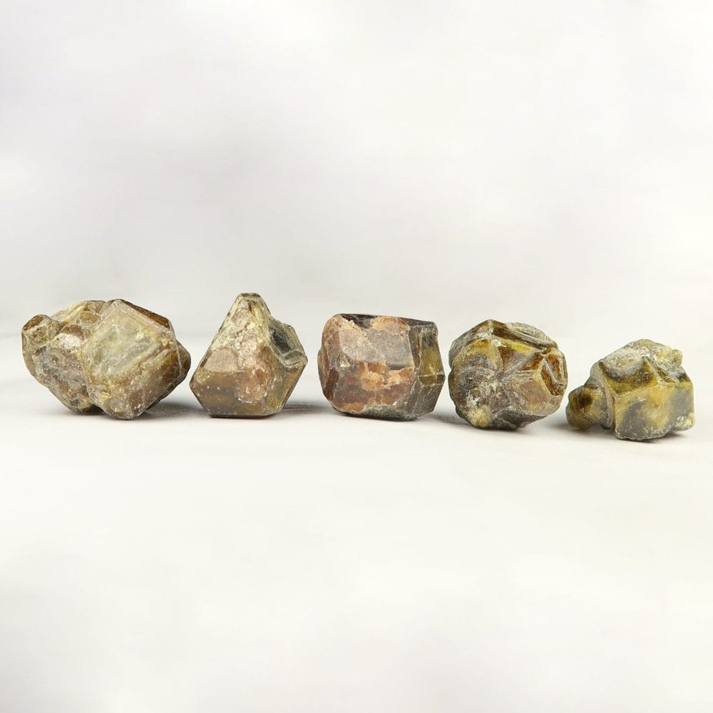 garnet crystals (grossular)