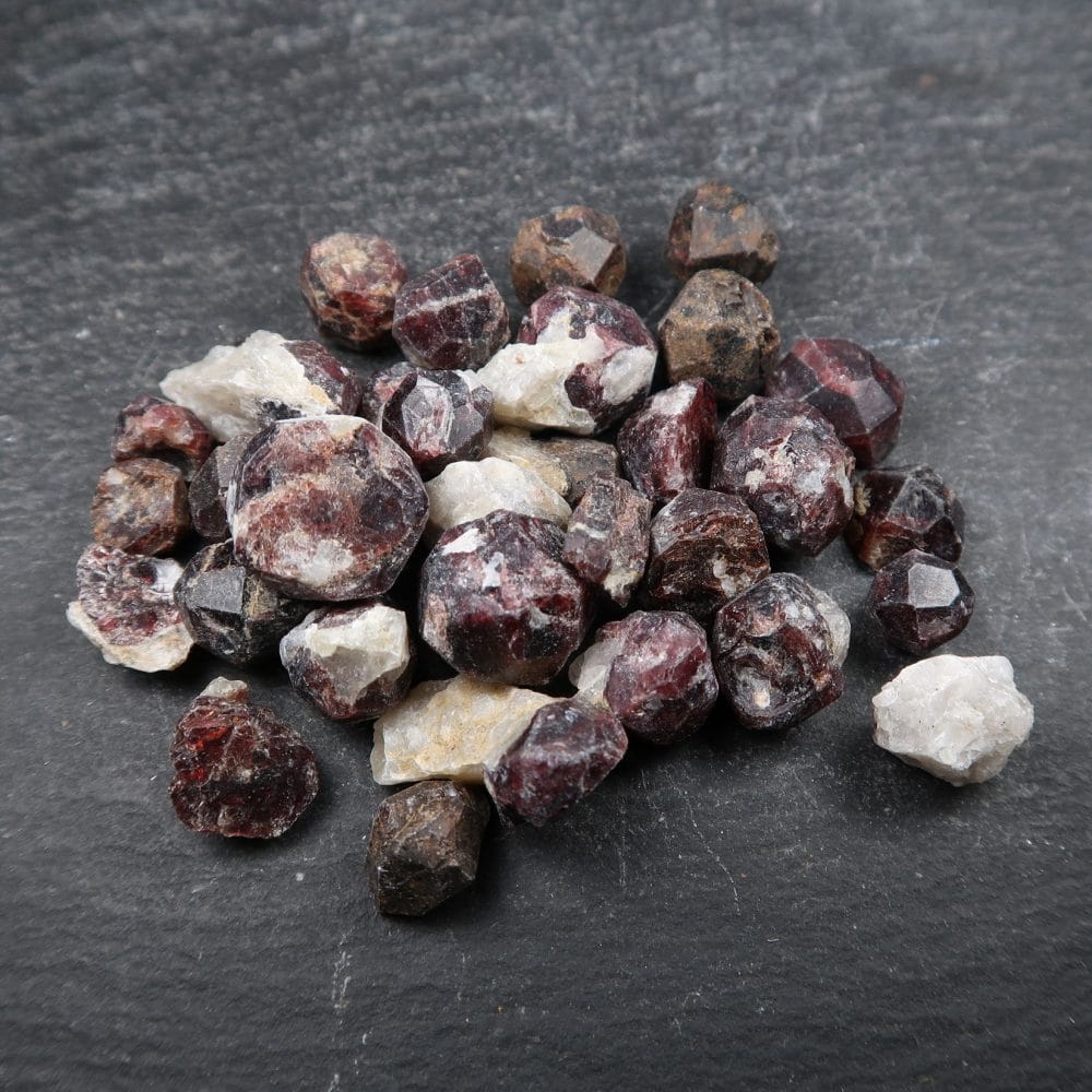 grossular garnet crystals from namibia
