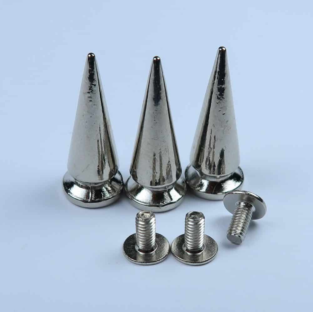 spiked metal studs with screw fittings 6