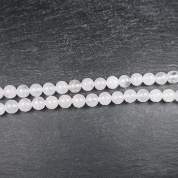 milky quartz bead strands for jewellery makers 5