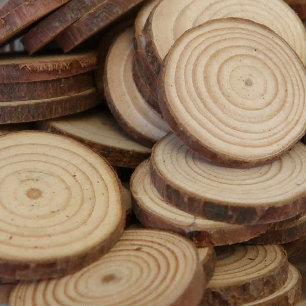 wooden slices for pyrography woodburning 3