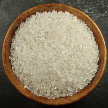 clear quartz tumblechips gemstone confetti polished gem chips