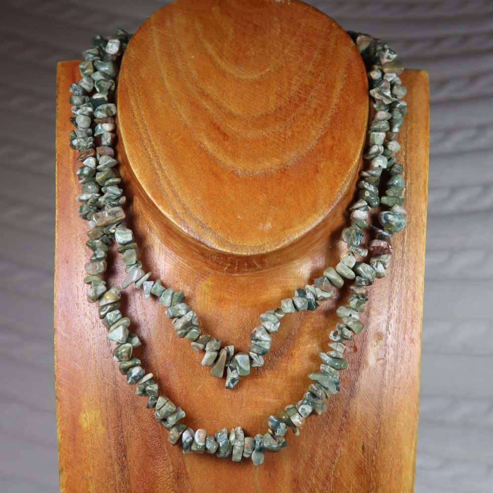 rhyolite chip beaded necklaces (1)