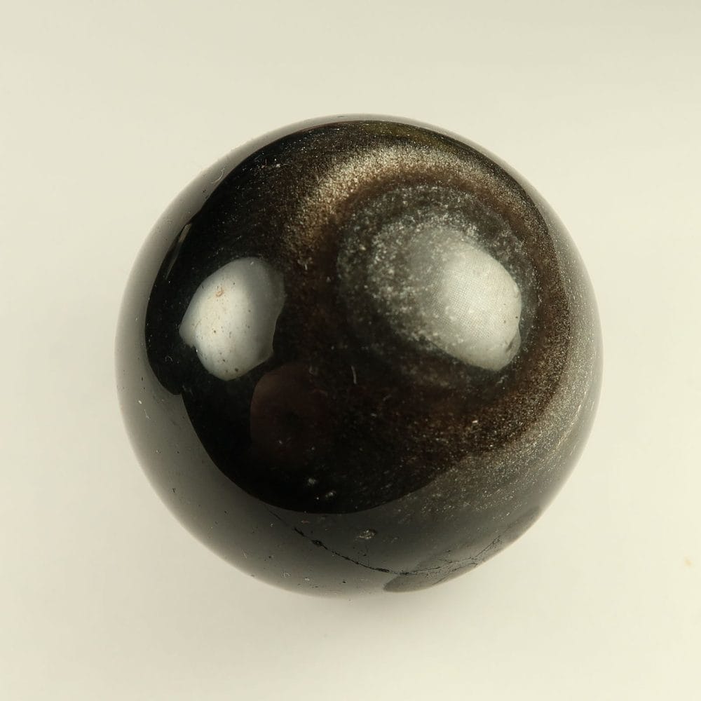 gold sheen obsidian spheres crystal balls (2)