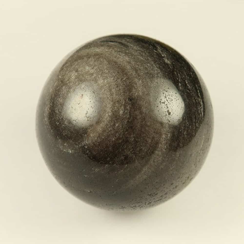 silver sheen obsidian spheres crystal balls (2)