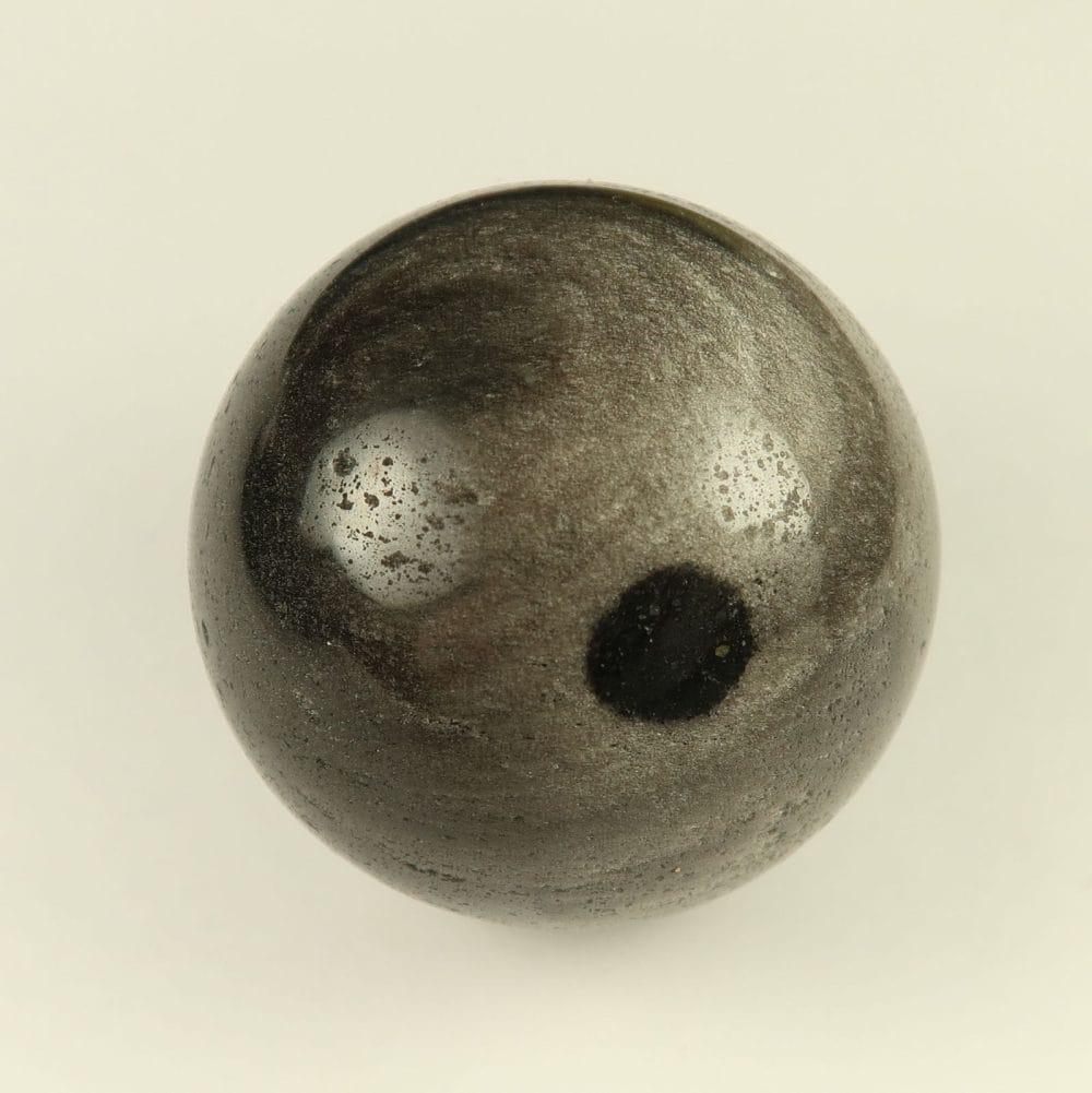 silver sheen obsidian spheres crystal balls (3)